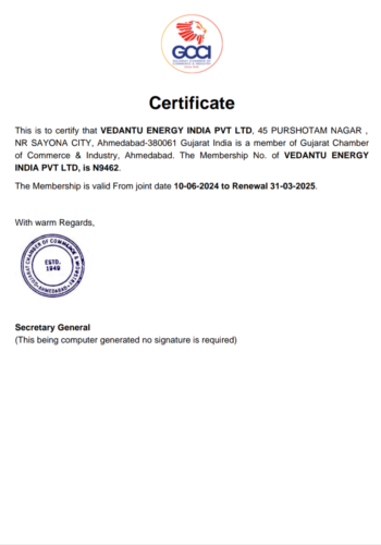 GCCI CERTIFICATE