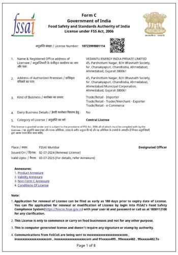 VEDANTU ENERGY INDIA PRIVATE LIMITED Renewal License_page-0001